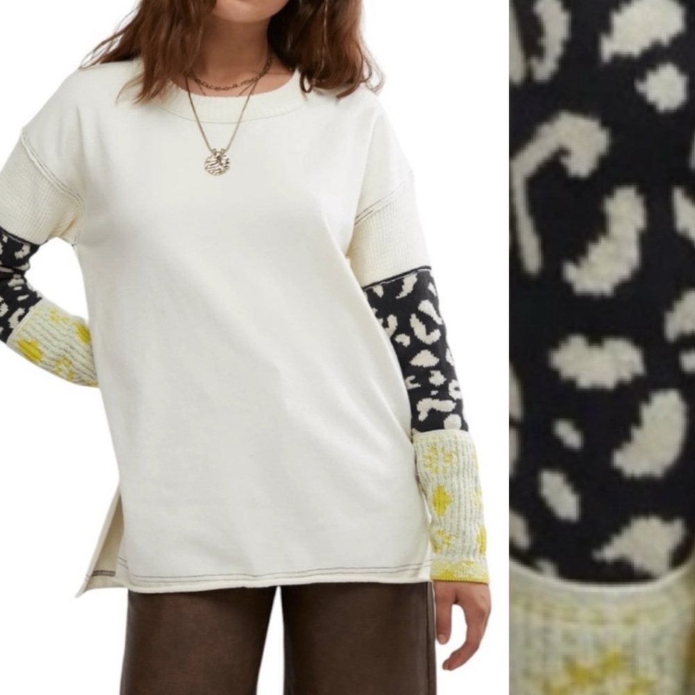 *NEW* Free People We The Free Tiger Style Cuff, Tea Combo size L